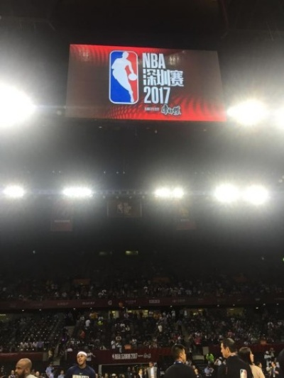 2017年NBA深圳场精彩回顾